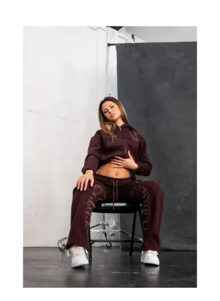 Yfm Choc Plum Woman Jogger f