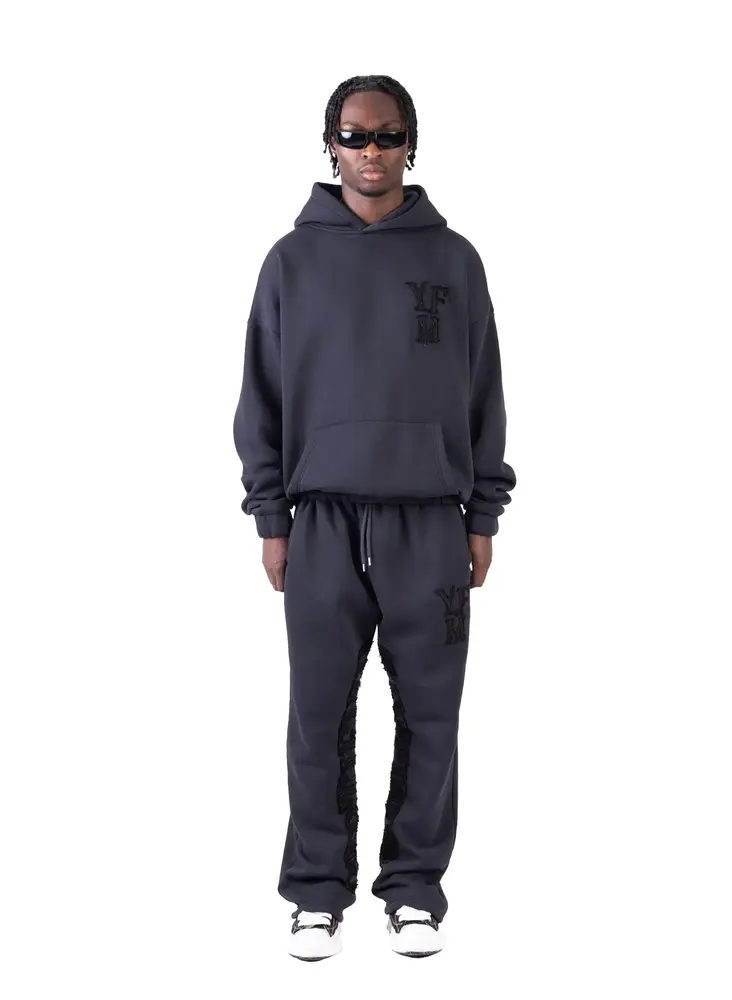 Yfm Dark Black Tracksuit Yfm Dark Black Tracksuit
