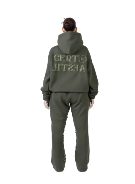 Yfm Dark Green Jogger d