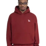 Yfm Deep Red Hoodie