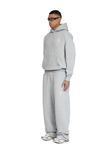 Yfm Grey Melange Hoodie