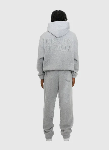 Yfm Grey Melange Jogger d