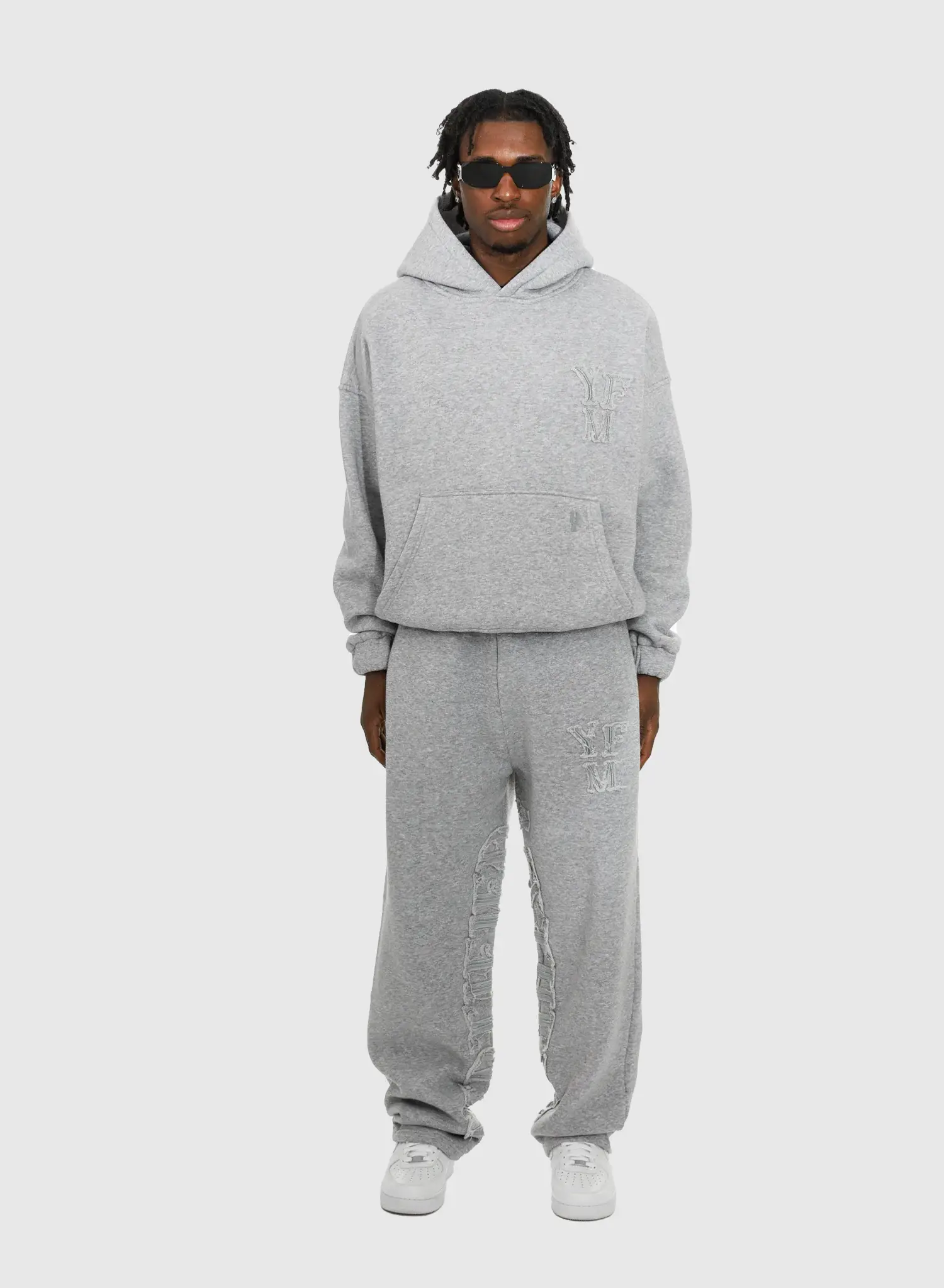 Yfm Grey Melange Jogger Yfm Grey Melange Jogger