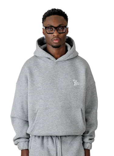 Yfm Grey Melange V2 Hoodie