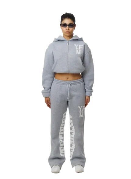 Yfm Grey Woman Tracksuit