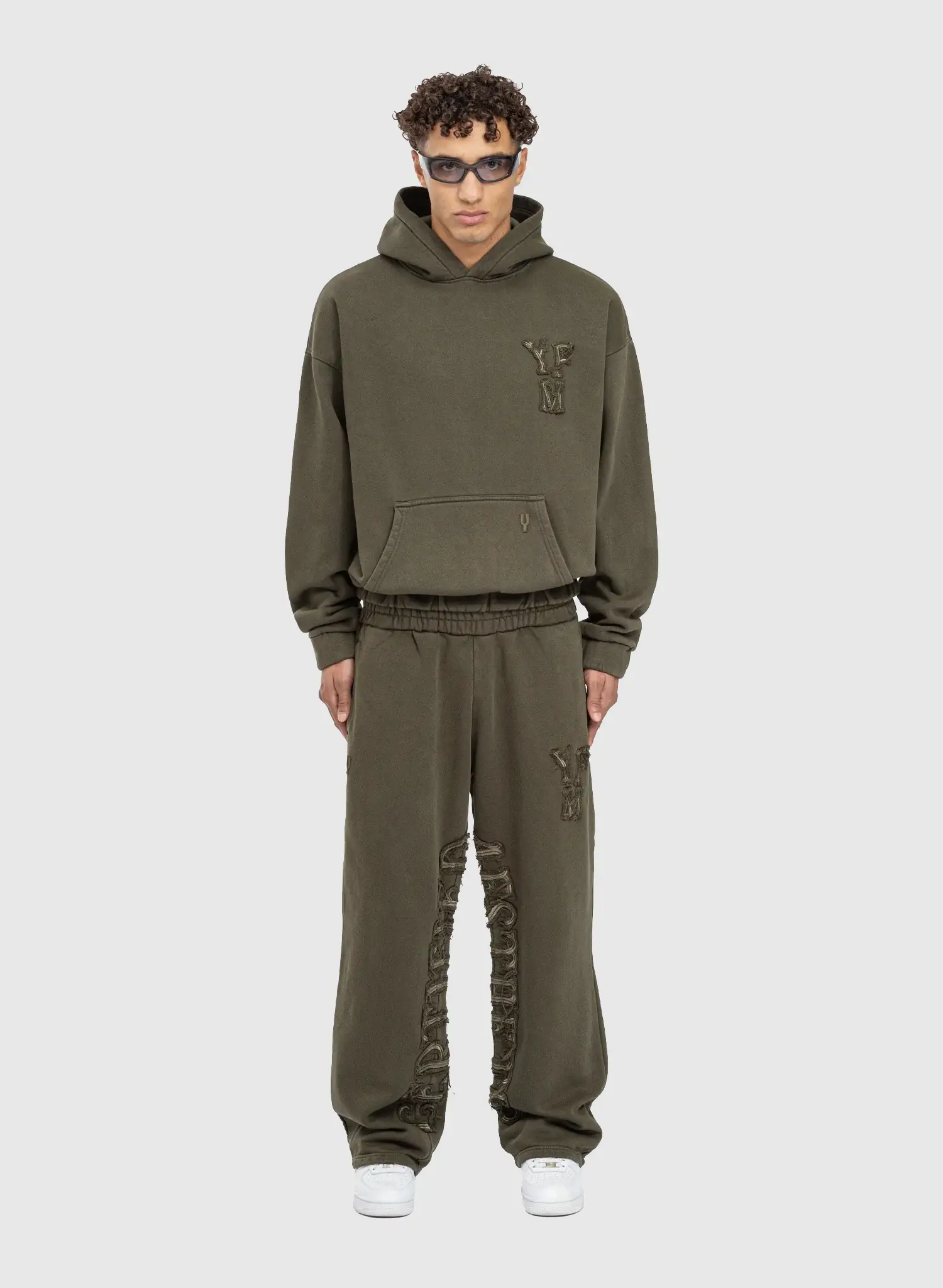 Yfm Washed Olive Jogger Yfm Washed Olive Jogger